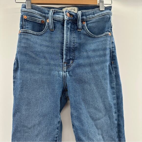 Madewell The Perfect Vintage Jean in Maplewood Wash Sz 25 Style MB687 - Picture 4 of 15